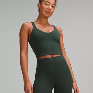 Women's Green Sports Bra